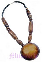 Indian ethenic necklace - click here for large view